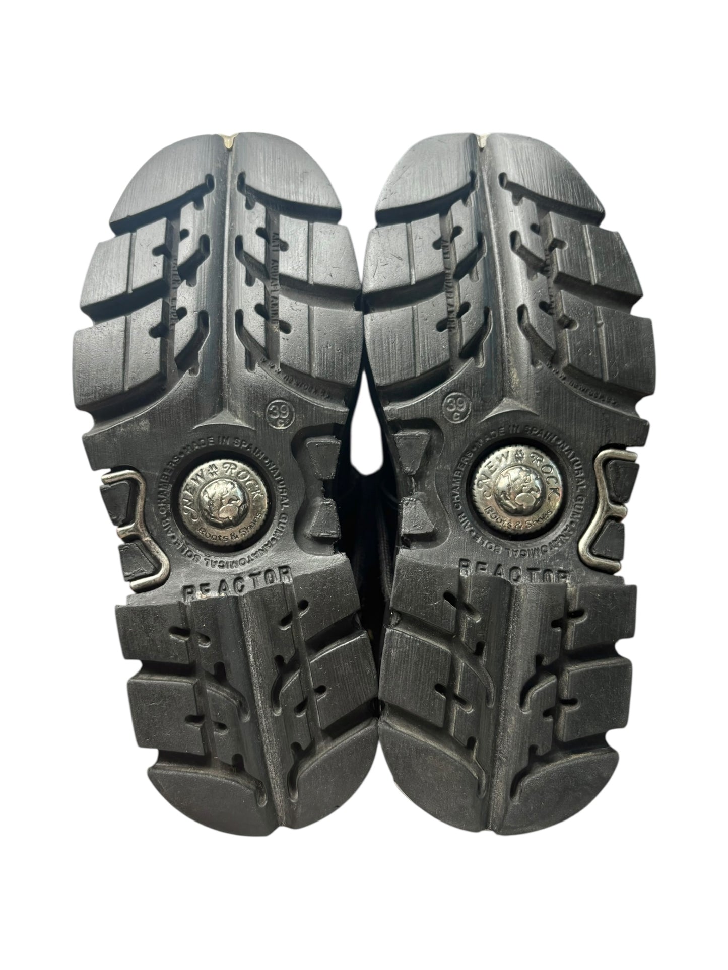Rare vintage New Rock reactor leather boots