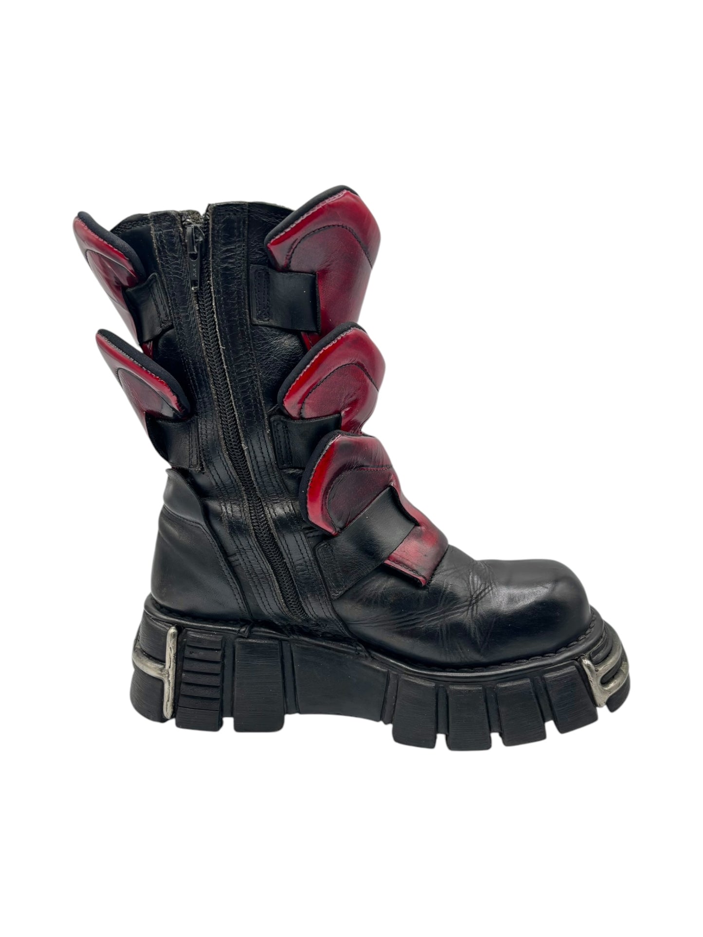 SUPER RARE vintage New Rock red dragon boots