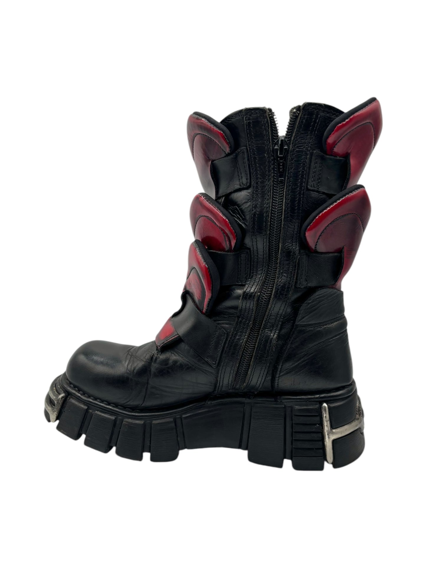 SUPER RARE vintage New Rock red dragon boots