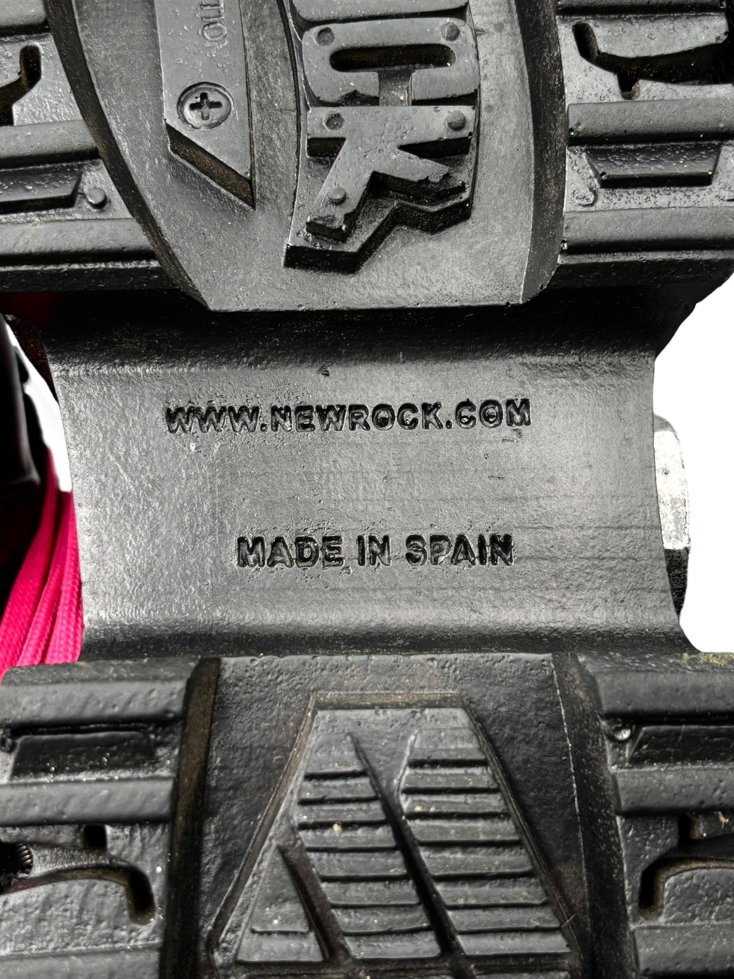 Limited edition New Rock cyan/pink platform boots